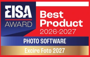 EISA Award 2026-2027 – Best Product Photo Software – Excire Foto 2027