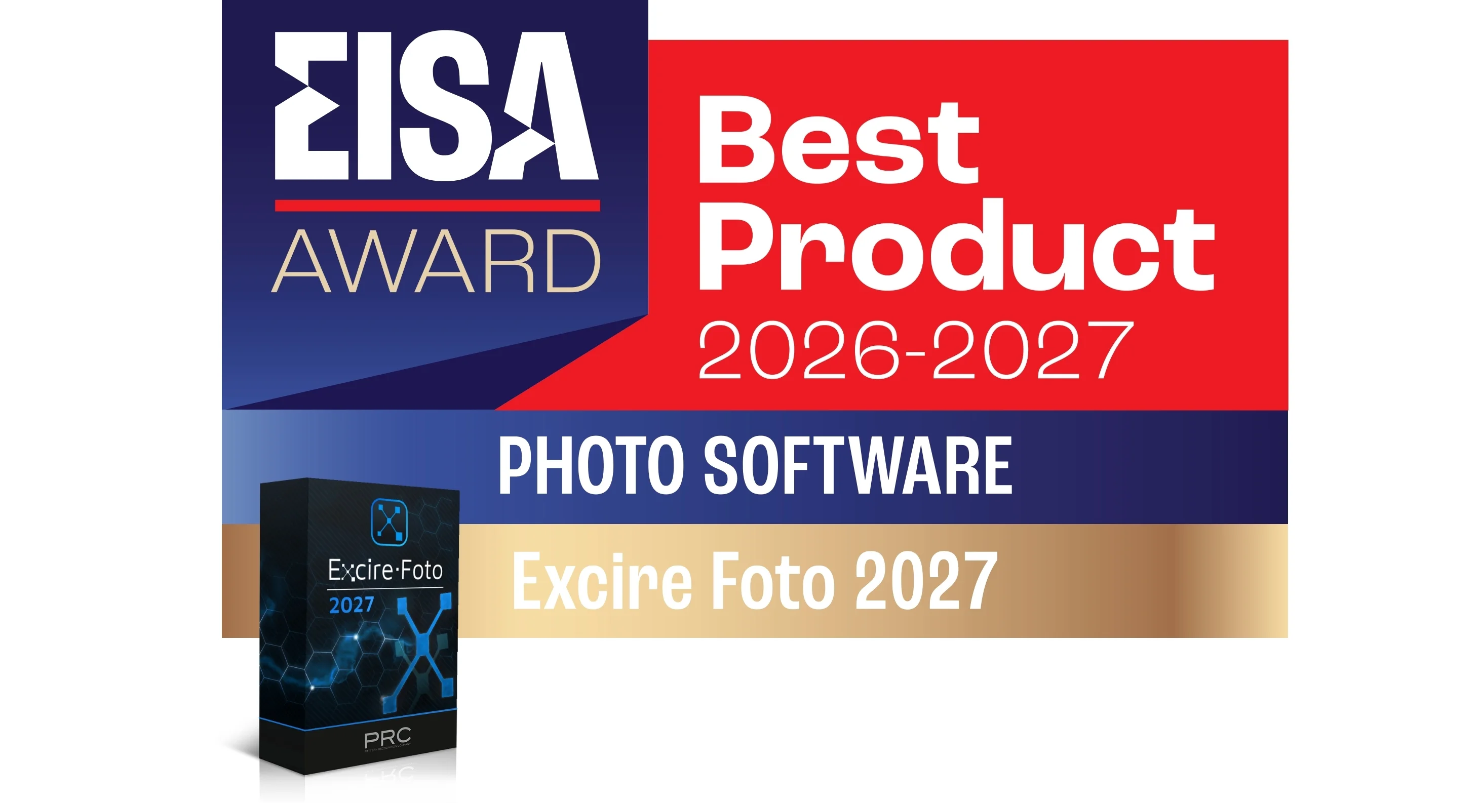 EISA Award 2026-2027 – Best Product Photo Software – Excire Foto 2027