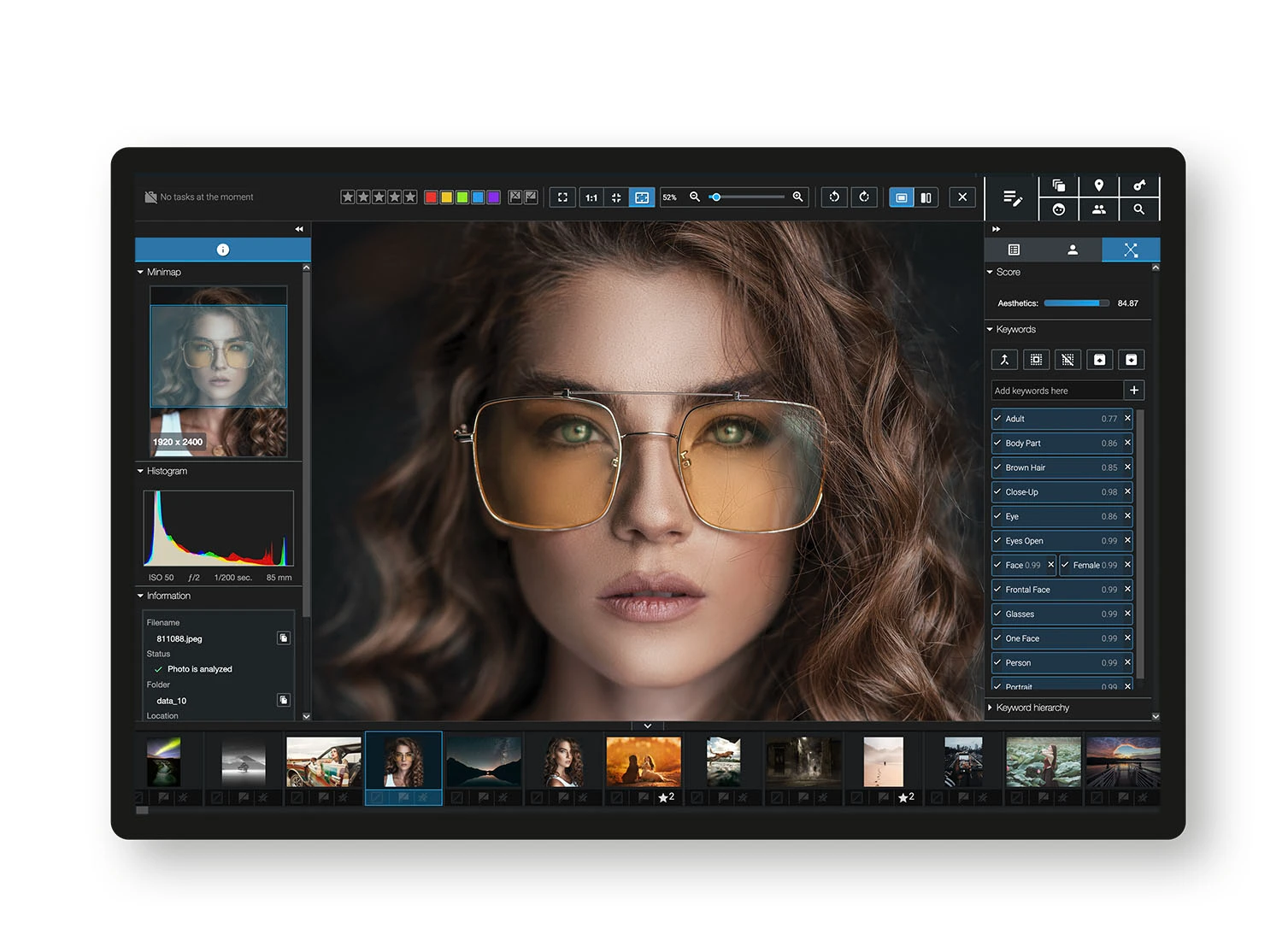 Excire Foto Office Edition Preview mode