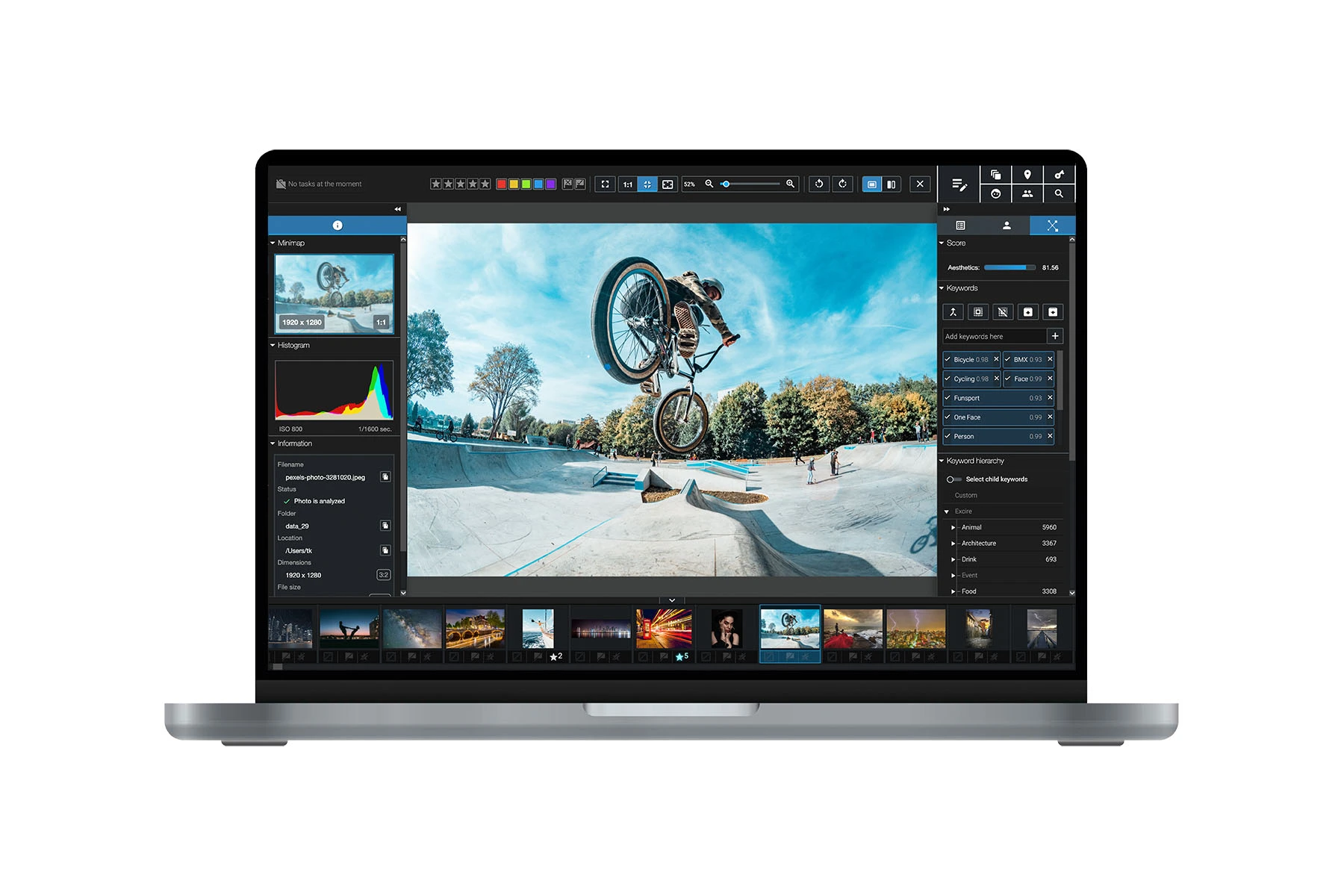 Excire Foto Office Edition Preview mode