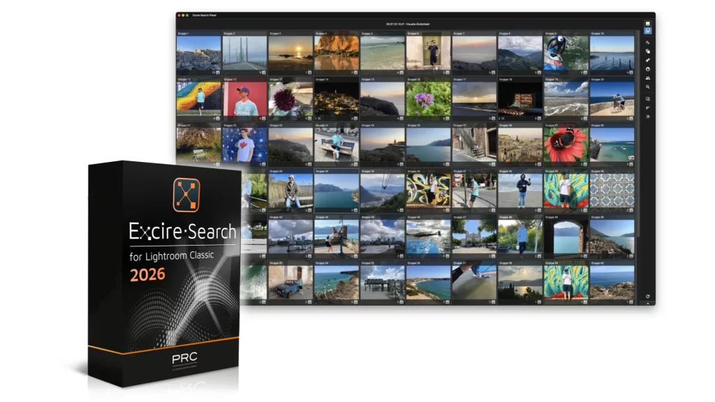 Excire Search 2026 box and Search Panel
