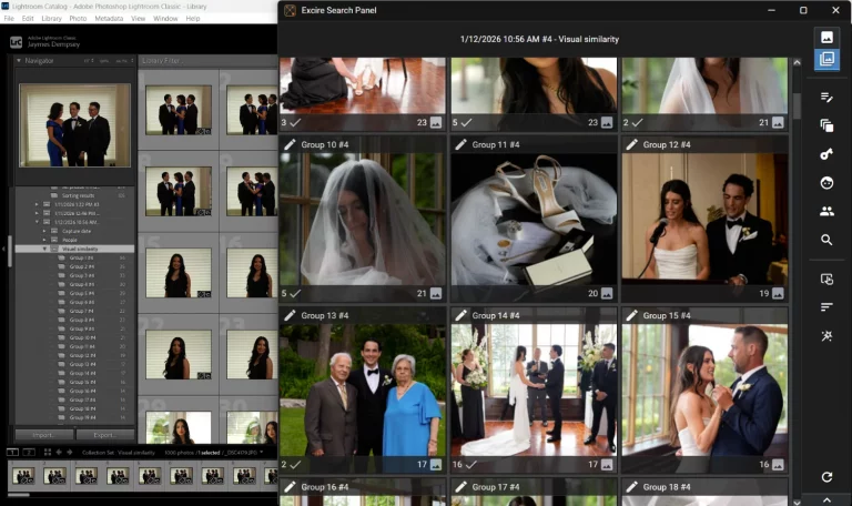 Die Auswahltools von Excire Search 2026 in Verbindung mit Lightroom Classic