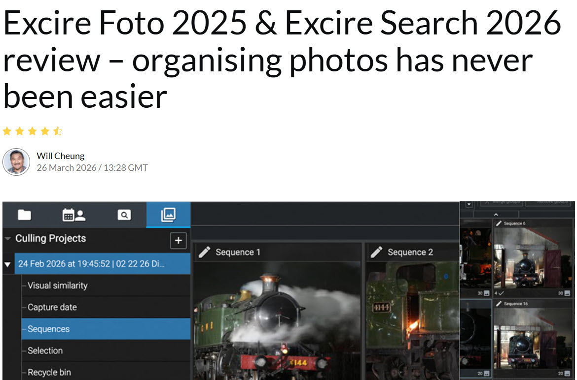 Excire Foto 2025 & Search 2026 Reviews: What the Experts Are Saying
