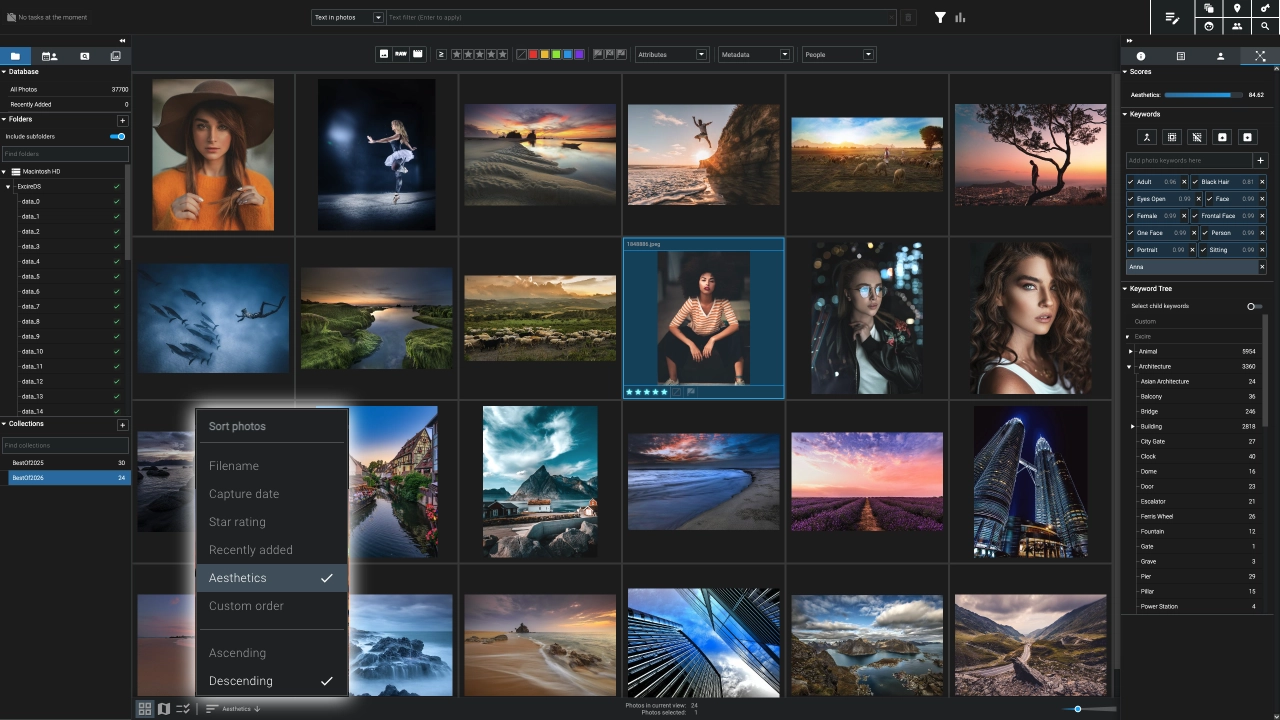 Quickly identify your best shots